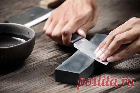 Как правильно точить ножи — практические советы | Megapoisk.com