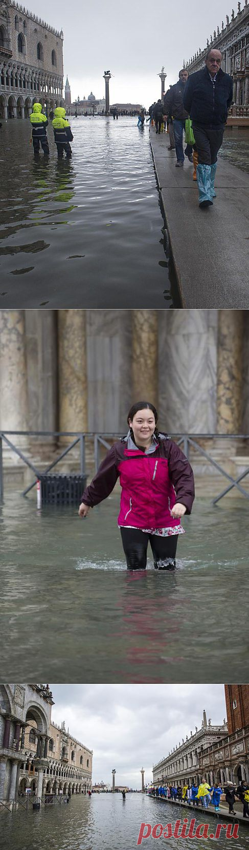 "Клеопатра" спровоцировала наводнение в Венеции (ФОТО)