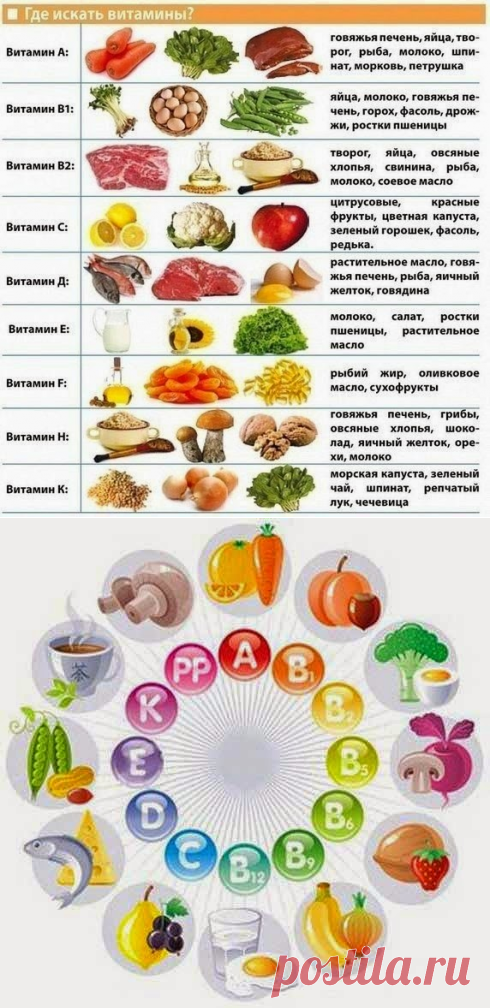 Роль витаминов для организма человека