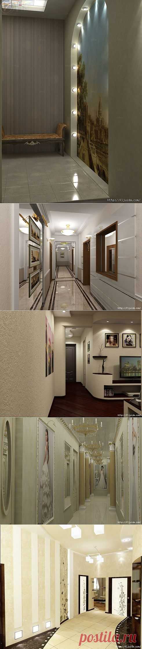 Красиво оформляем коридор..