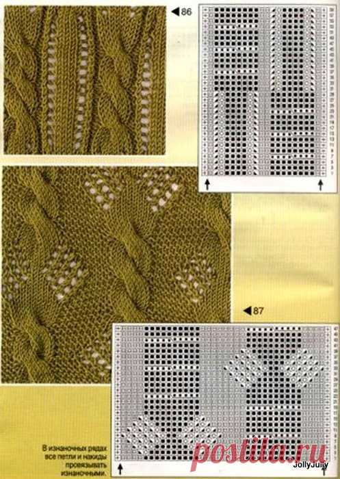 Араны (схемы вязания спицами)