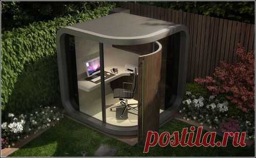 Office POD – рабочий кабинет в саду | Гаджеты | Технологии