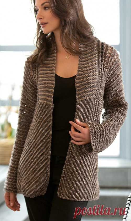 Jacket and Coat Knitting Patterns | In the Loop Knitting