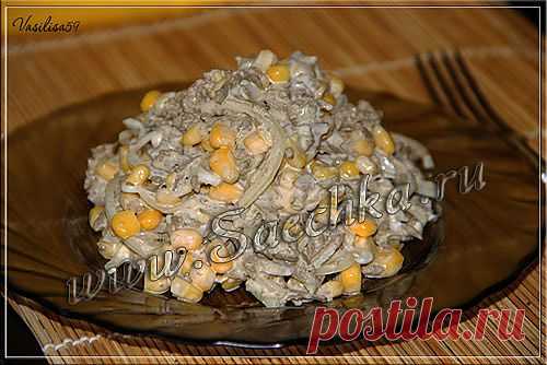 Салат печеночный | рецепты на Saechka.Ru