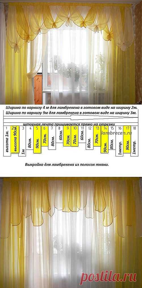 Ламбрекены своими руками из полосок ткани. | ШТОРЫ, ЛАМБРЕКЕНЫ, ДОМАШНИЙ ТЕКСТИЛЬ СВОИМИ РУКАМИ