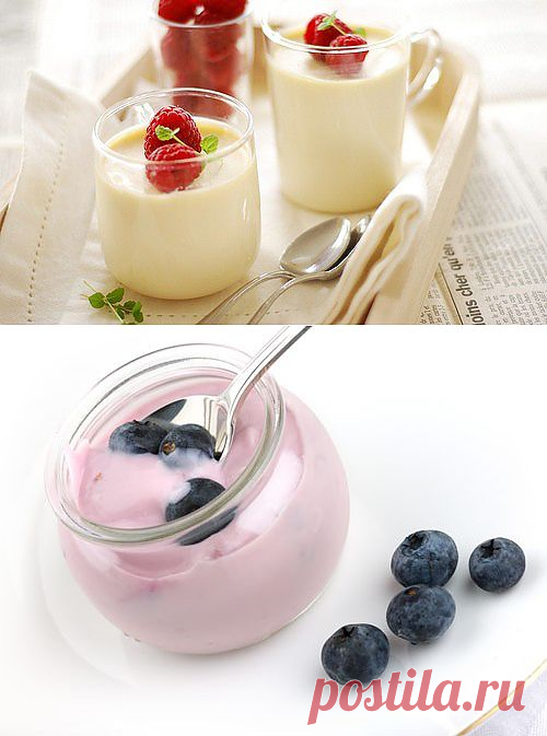 Готовим домашний йогурт в мультиварке / Простые рецепты
