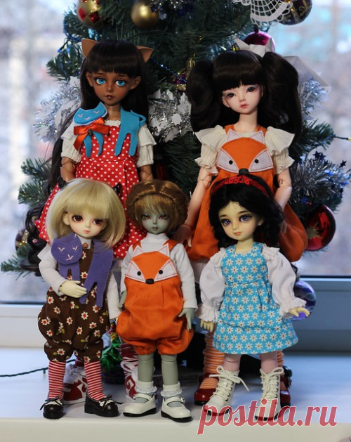 Мастер-класс по пошиву сарафана и готовые выкройки для кукол в размерах тини/МСД / Мастер-классы, творческая мастерская: уроки, схемы, выкройки кукол, своими руками / Бэйбики. Куклы фото. Одежда для кукол