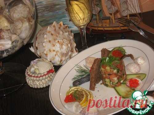 Тартар из лосося с огурцом - кулинарный рецепт