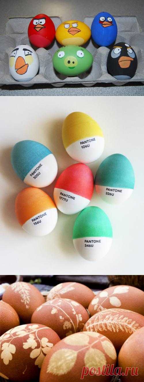 30 идей для пасхальных яиц - Дизайн