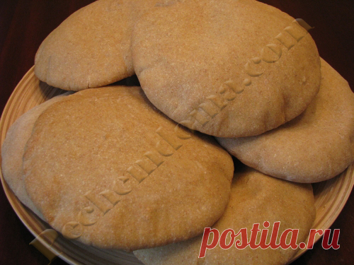 Пита — традиционный арабский хлеб — лепешка | Pechemdoma.com