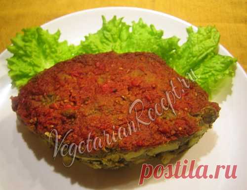 Мусака с картофелем и чечевицей по-молдавски - постный рецепт с фото | Вегетарианские рецепты «Приготовим с любовью!»