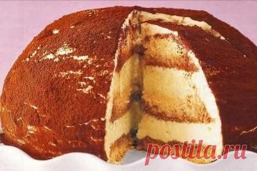 Бисквитный торт «Тирамису» с ликером Амаретто — Вкусо.ру