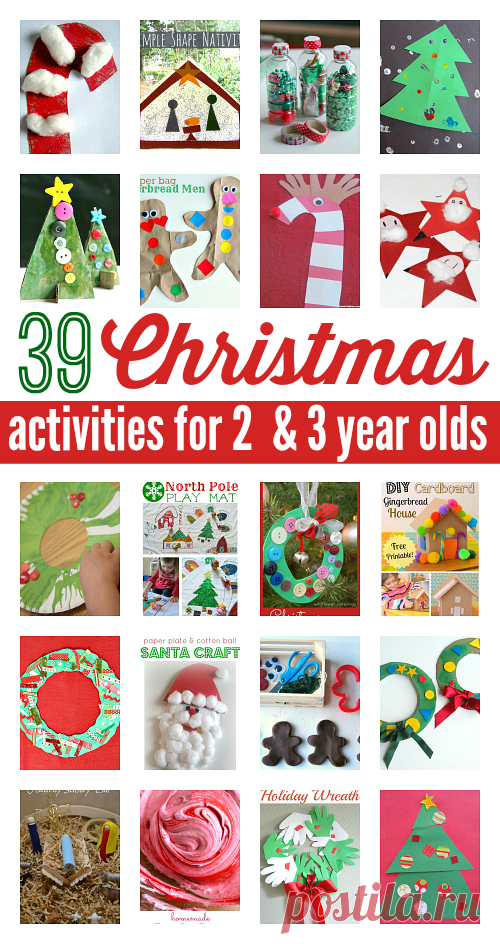 39 Christmas Activities For 2 and 3 Year Olds. - No Time For Flash Cards