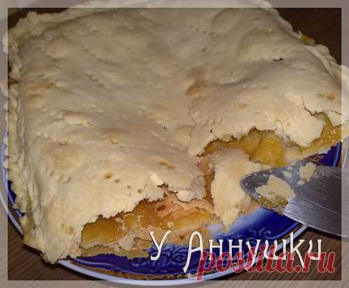 У Аннушки: Пирог с начинкой из кожуры апельсина (лимона).
