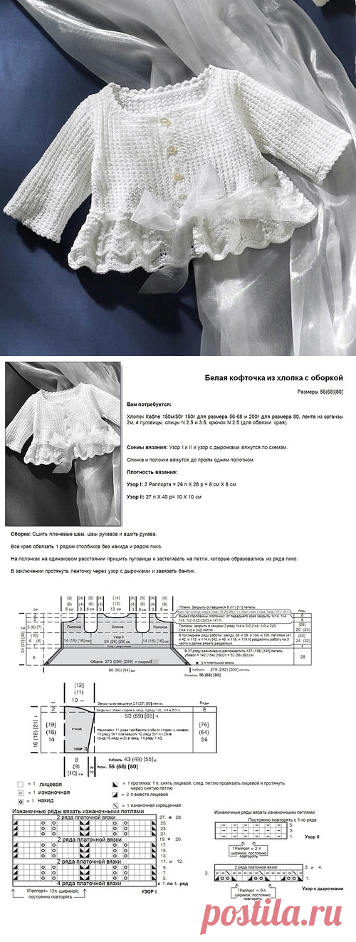 Как связать жакет спицами. Вяжем детям