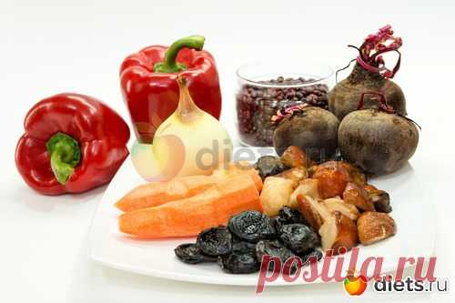 Постный борщ с грибами и фасолью. Вкусная коллекция: Здоровое питание - diets.ru