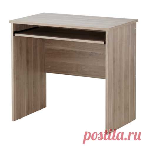 ТОДАЛЕН Стол для компьютера - серо-коричневый - IKEA