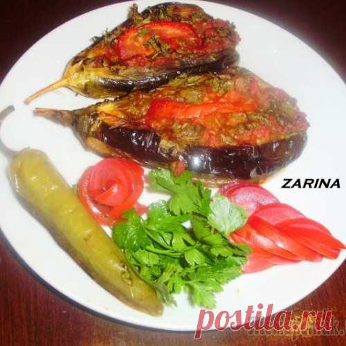 Баклажаны с мясным фаршем по-турецки (Karniyarik-Карныярык). Ну очень вкусно!!!