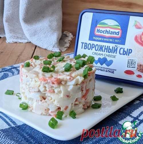 Салат из кальмаров с пикантной заправкой – кулинарный рецепт