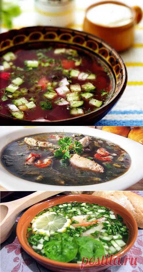 Ботвинья – варианты летнего супа / Простые рецепты