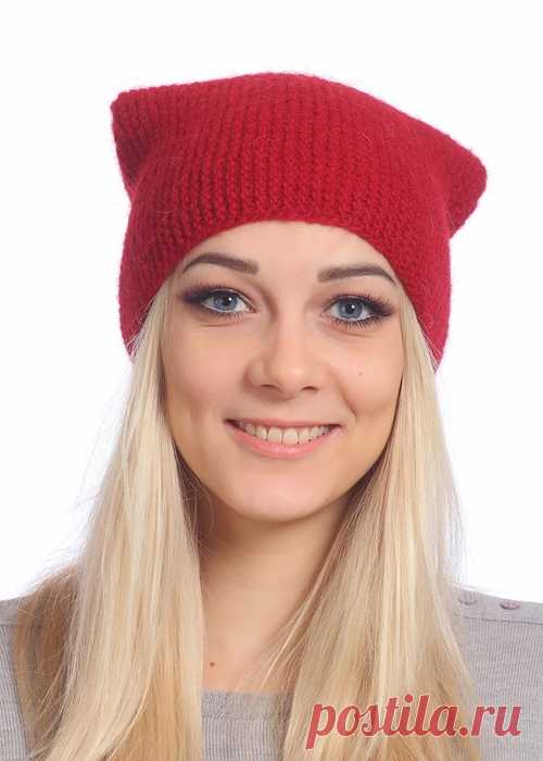 Как связать модную шапку-бини своими руками!