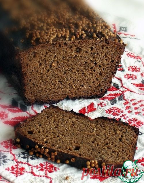 Хлеб Бородинский по довоенному ГОСТу - кулинарный рецепт