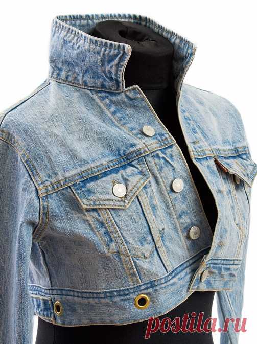 Переделка джинсовой куртки (мастер-класс) / Курточные переделки / Модный сайт о стильной переделке одежды и интерьера