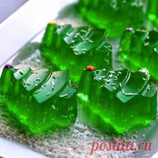 Алкогольное желе на Новый год «Jello Shots»