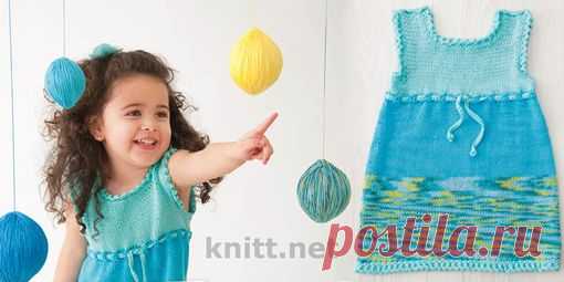 Детское летнее платье из хлопка | knitt.net | Все о вязании