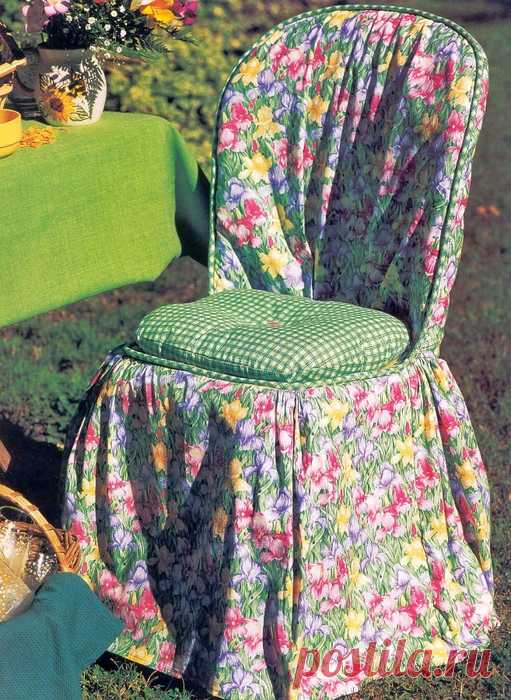 Чехлы для стульев и прочая швейная прелесть для дома