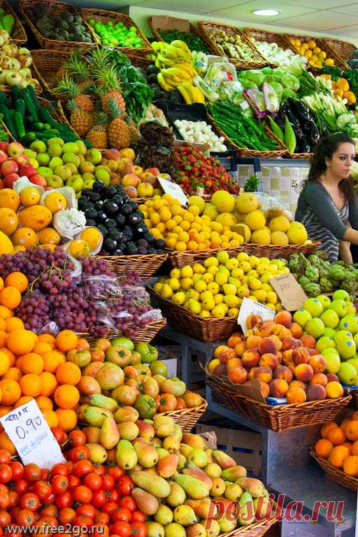 Рынок города Санта-Крус-де-Тенерифе - овощи, фрукты, специи. | Путевые заметки Алексея Онегина