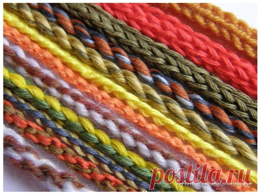 Пять способов плетения шнуров 
Сегодня я хочу вам рассказать кое о чем полезном: о плетении шнуров и шнурочков, совершенно необходимых для оформления и украшения наших творений, пятью разными способами. Один из них вы все точно зн…