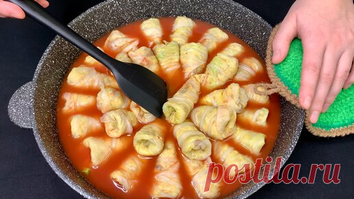 Еда, я тебя омномном! | Просто заменила мясо и рис: показываю, как я готовлю голубцы без всякого мяса (такие хочется делать не только в пост, очень вкусно)