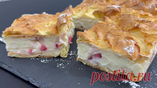 Век живи-Век учись. Соседка подсказала как можно приготовить торт Карпатка, готовлю часто для своих близких. | Вкусные рецепты | Дзен