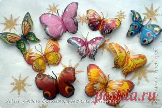 Восхитительные объемные бабочки за полчаса! (мастер-класс) | ЖЕНСКИЙ МИР