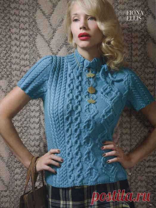 Пуловер из Vogue Knitting Fall 2012