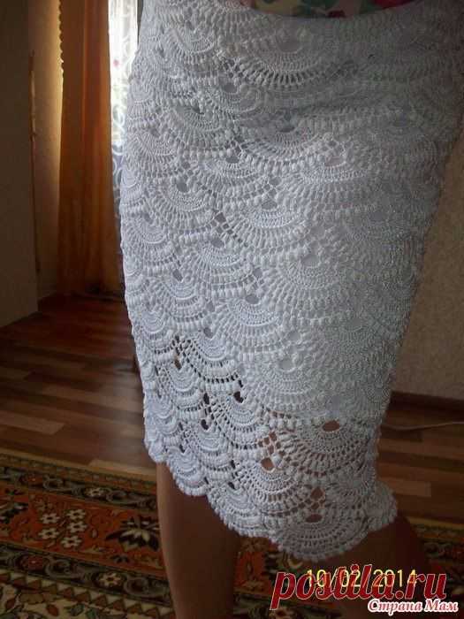 Вязание: юбка по мотивам Джованны Диас