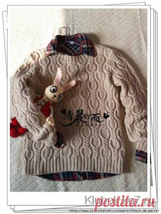 Пуловер для мальчика | Клубок