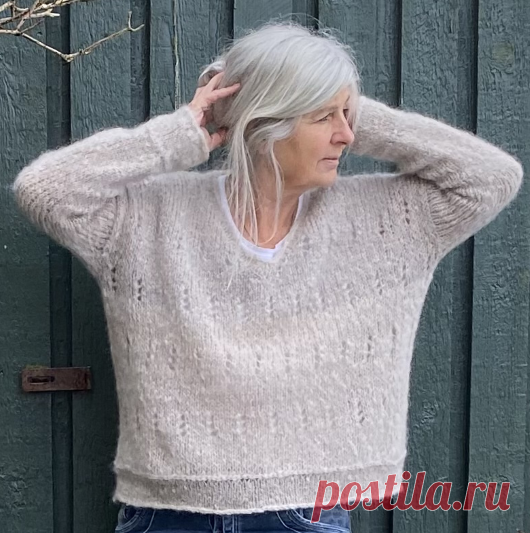 Вязаный свитер Vinterhi | ДОМОСЕДКА