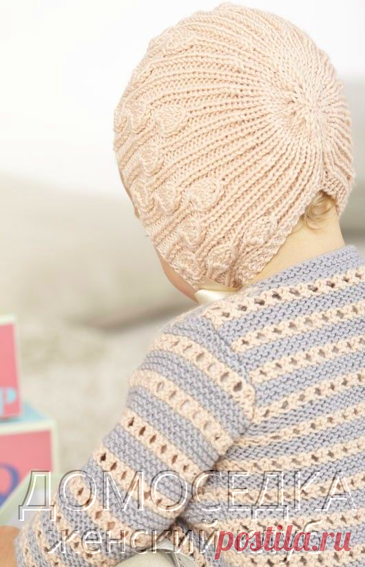 Схема вязания шапочки для девочки | ДОМОСЕДКА