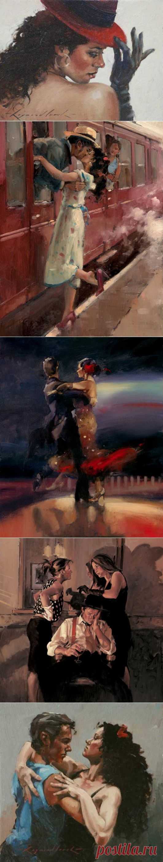 Париж, любовь и огненные танцы....Raymond Leech.