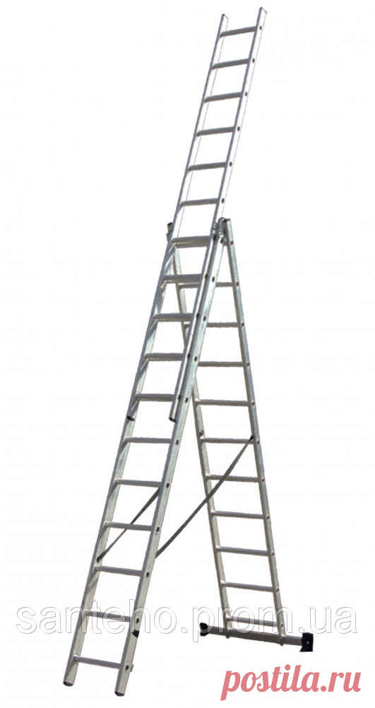 Универсальная лестница КЕНТАВР 3Х9М: продажа, цена в Киеве. лестницы строительные и садовые от