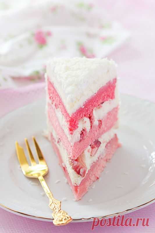 Розовый торт - Ушки на Макушке