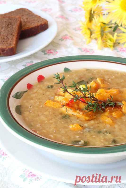 Чечевичный суп с тыквой - На этой кухне многие ели. Некоторые до сих пор живы — LiveJournal