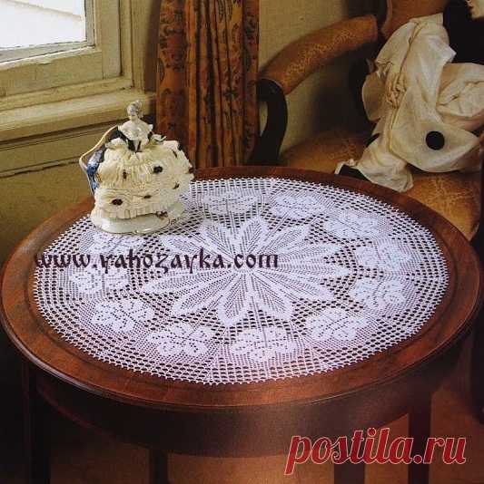 Салфетка филейной техникой крючком. Ажурная салфетка своими руками для дома Салфетка филейной техникой крючком. Ажурная салфетка своими руками для дома