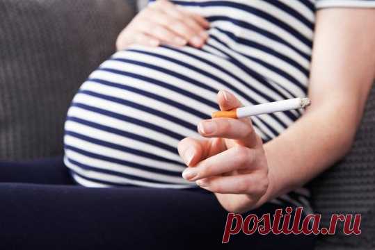 Курение во время беременности изменяет ДНК плода