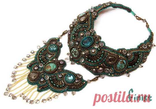 Beautiful jewelry by Tatiana Konstantinova | Beads Magic