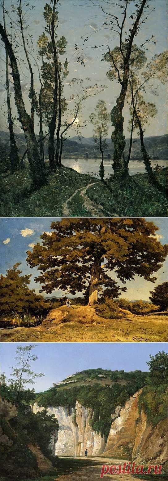 Чудесные пейзажи французского художника Henri-Joseph Harpignies (1819-1916).