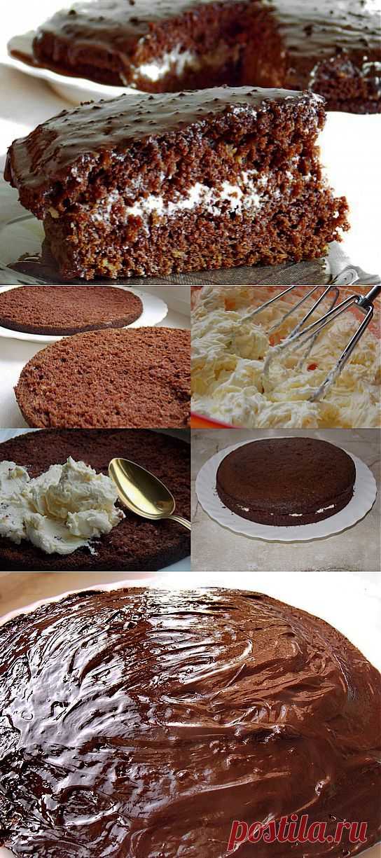 Торт «Южная ночь» — рецепт с пошаговыми фото. Foodclub.ru