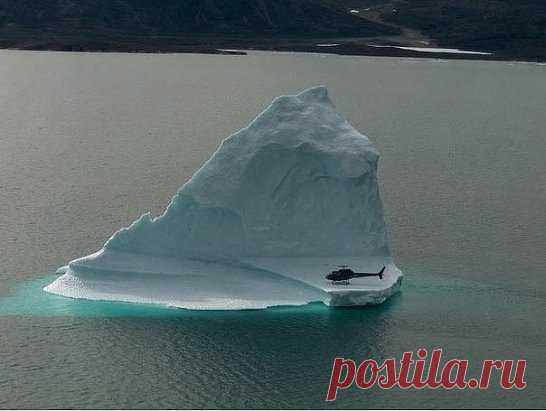 Посадка на айсберг.
